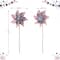 Glitzhome® 24" Stars & Stripes Patriotic Windmills, 6ct.